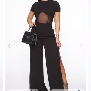 Fashion Nova Stealing Your Heart Jumpsuit